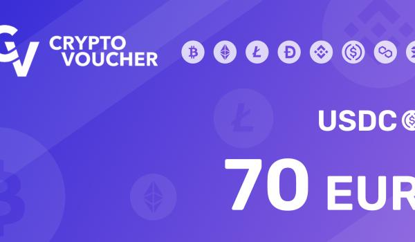 Crypto Voucher USDC 70 EUR