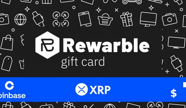 Rewarble Coinbase Gift Card XRP 7 USD