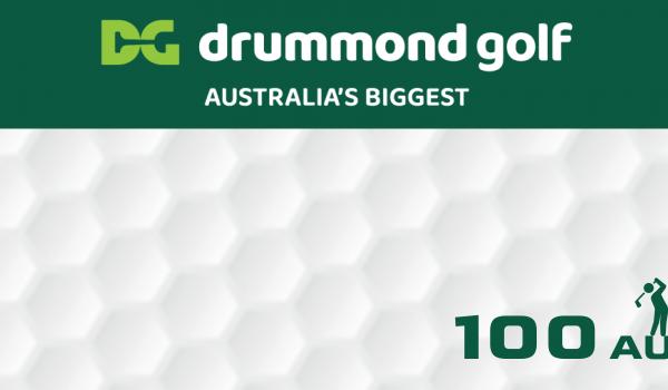 Drummond Golf Gift Card 100 AUD