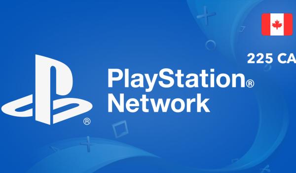 PlayStation Network Gift Card 225 CAD