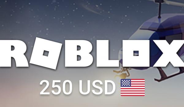 Roblox Gift Card 250 USD