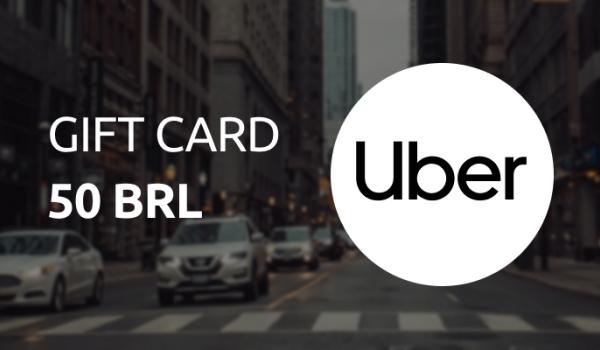 Uber Gift Card 50 BRL