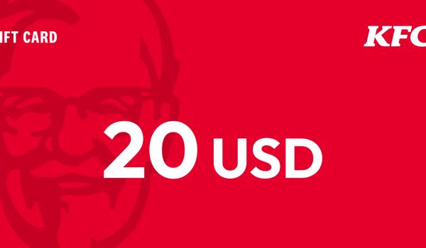 KFC Gift Card 20 USD