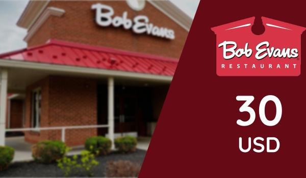 Bob Evans Restaurants Gift Card 30 USD