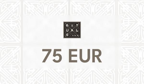 Rituals Gift Card 75 EUR