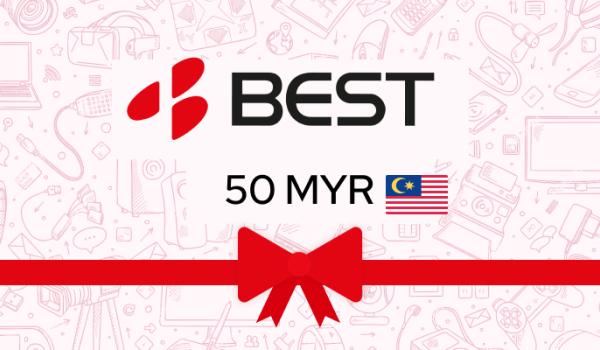 Best Denki Gift Card 50 MYR