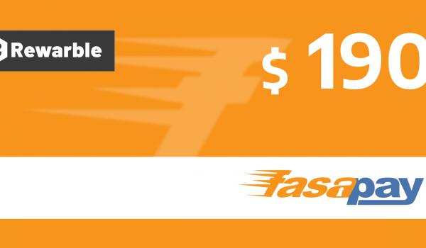 FasaPay Gift Card 190 USD