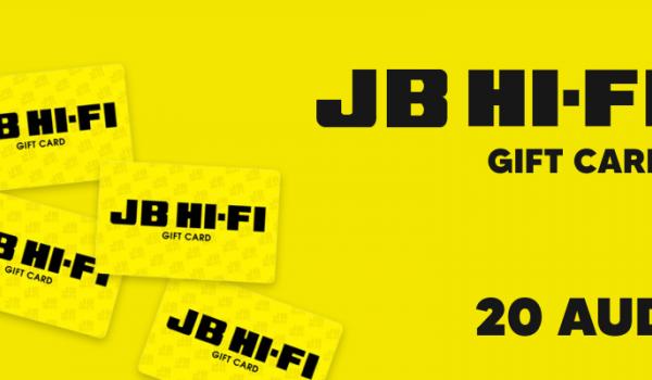 JB HiFi Gift Card 20 AUD