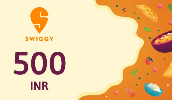 Swiggy Gift Card 500 INR