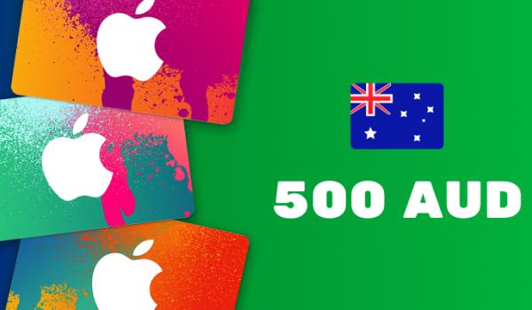 Apple iTunes Gift Card 500 AUD