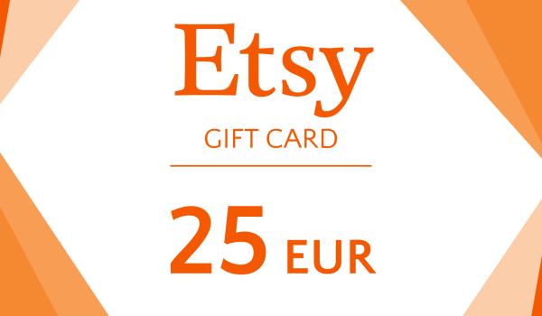 Etsy Gift Card 25 EUR