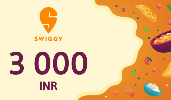 Swiggy Gift Card 3000 INR