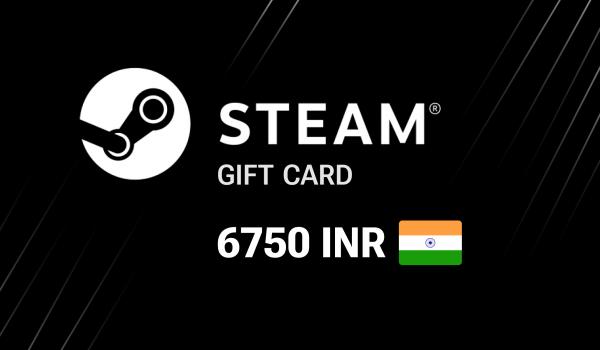 Steam Gift Card 6750 INR