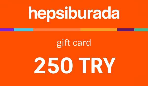 Hepsiburada Gift Card 250 TRY