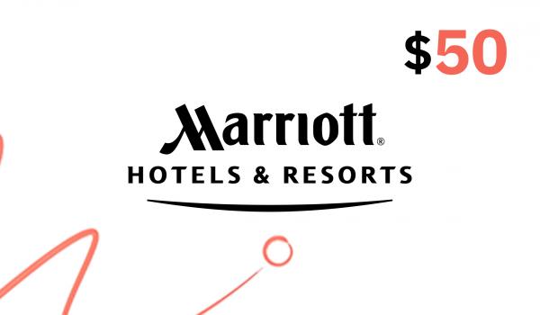 Marriott Hotels Gift Card 50 USD