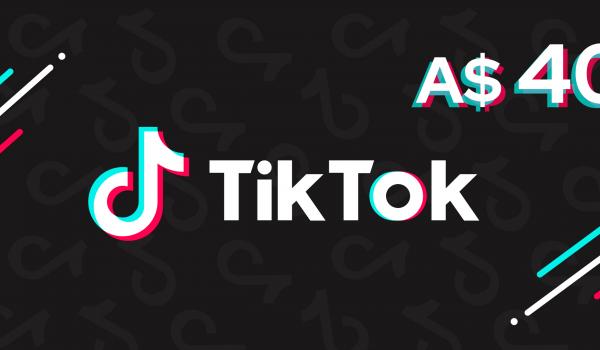 TikTok Gift Card 40 AUD