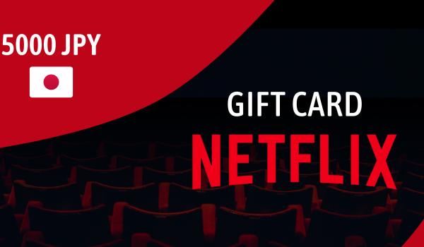 Netflix Gift Card 5000 JPY