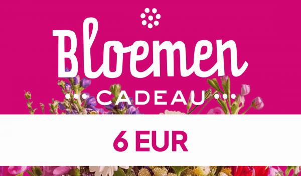 Bloemen Cadeau Gift Card 6 EUR