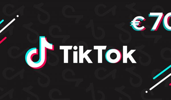 TikTok Gift Card 70 EUR
