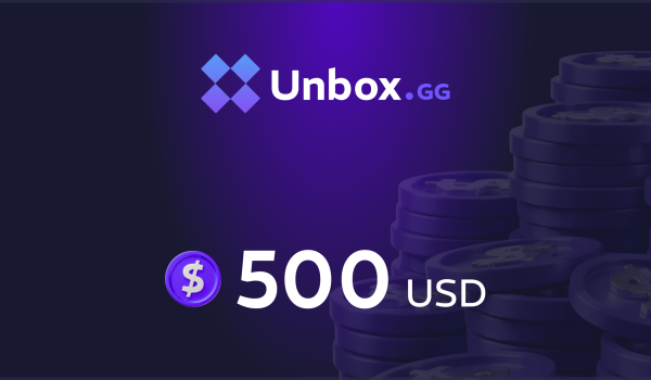 Unbox Gift Card 500 USD