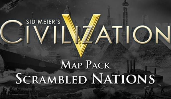 Sid Meiers Civilization V Scrambled Nations Map Pack (DLC)