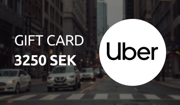Uber Gift Card 3250 SEK