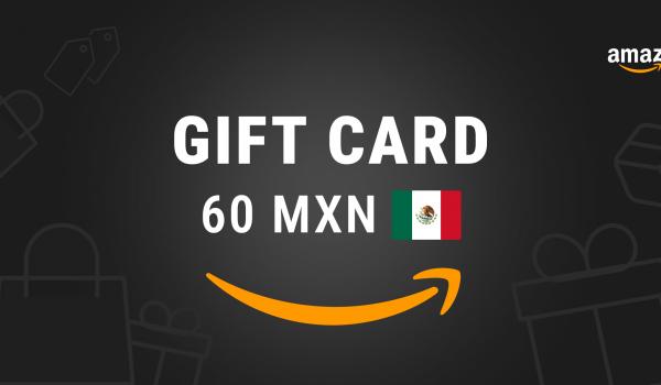 Amazon Gift Card 60 MXN