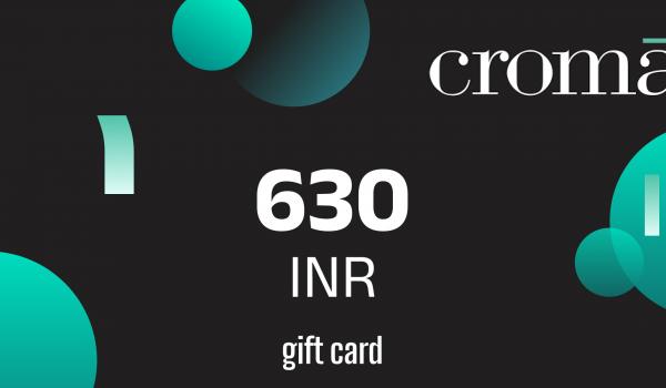 Croma Gift Card 630 INR