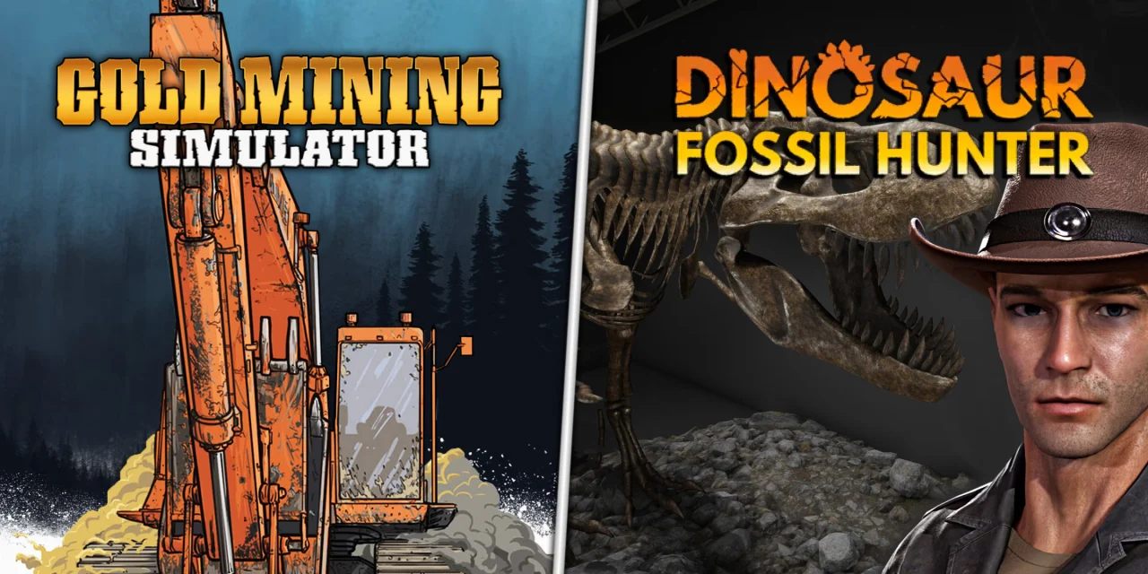 Dinosaur Fossil Hunter and Gold Mining Simulator (PS5)