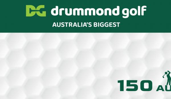 Drummond Golf Gift Card 150 AUD