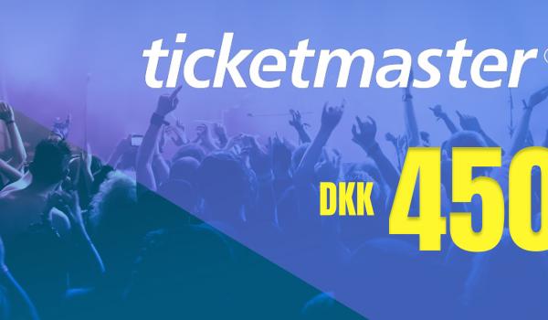 Ticketmaster Gift Card 450 DKK