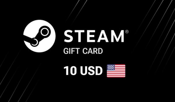 Steam Gift Card 10 USD