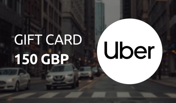 Uber Gift Card 150 GBP
