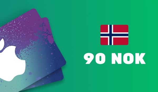 Apple iTunes Gift Card 90 NOK