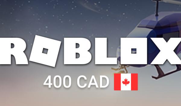 Roblox Gift Card 400 CAD
