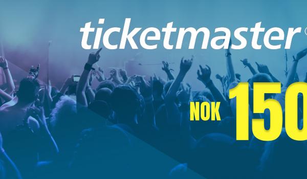 Ticketmaster Gift Card 150 NOK