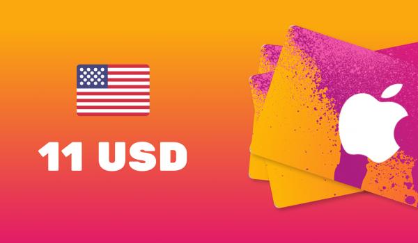 Apple iTunes Gift Card 11 USD