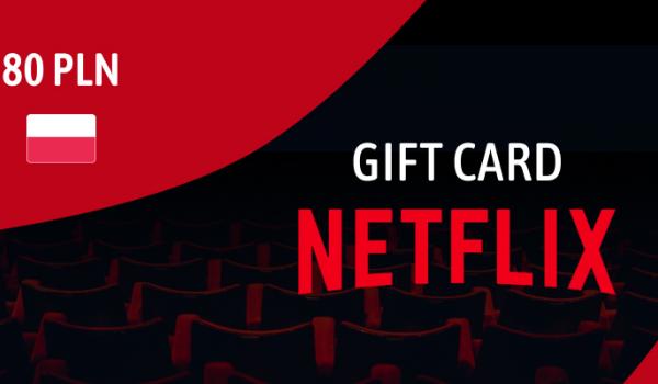 Netflix Gift Card 80 PLN