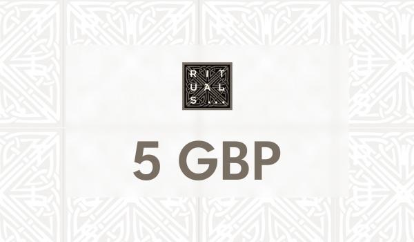 Rituals Gift Card 5 GBP