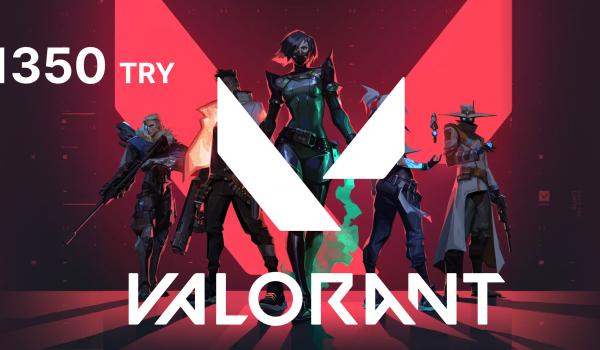 VALORANT Gift Card 1350 TRY