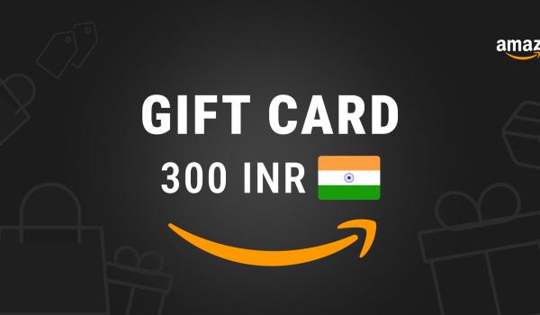 Amazon Gift Card 300 INR