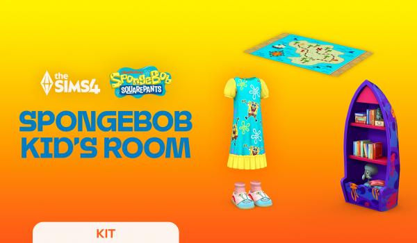 The Sims 4 SpongeBob Kids Room Kit (PC)