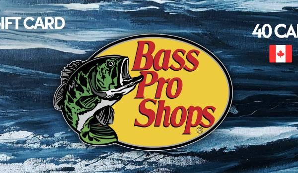 Bass Pro Shops Gift Card 40 CAD