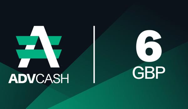 Advanced Cash Gift Card 6 GBP