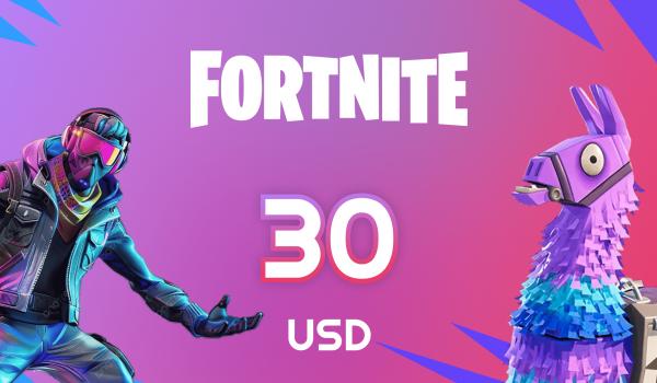 Fortnite Gift Card 30 USD