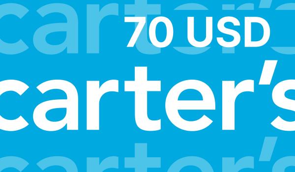 Carters Gift Card 70 USD