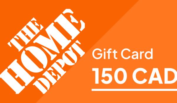 The Home Depot Gift Card 150 CAD