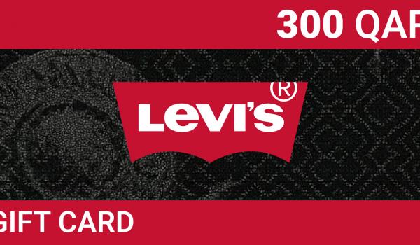 Levis Gift Card 300 QAR