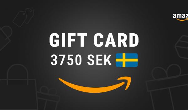 Amazon Gift Card 3750 SEK