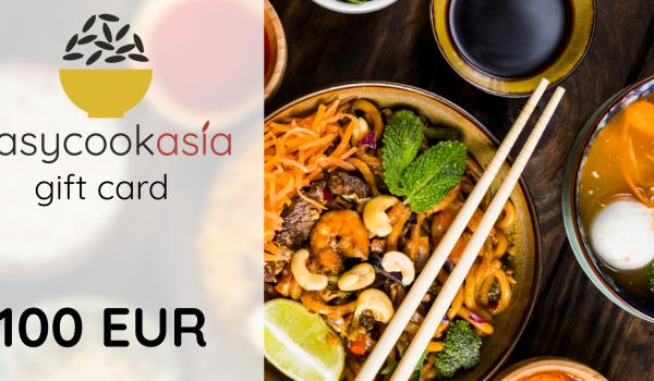 EasyCookAsia Gift Card 100 EUR